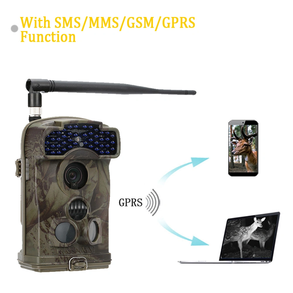 Wildlife Hunting Trail Camera Home Security Wireless SMS MMS GPRS GSM Remote Digital Video Waterproof Infrared Thermal Camera