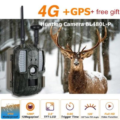 2019 ホットセール 4G トレイルカメラ野生動物カメラサポート GPRS GPS 機能